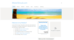 Desktop Screenshot of misterstroud.com
